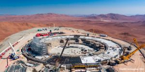 Il sito di costruzione del gargantuesco E-ELT