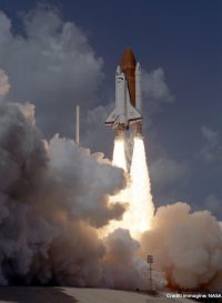 Il lancio dello Space Shuttle Atlantis nella missione STS-34, con a bordo la sonda Galileo