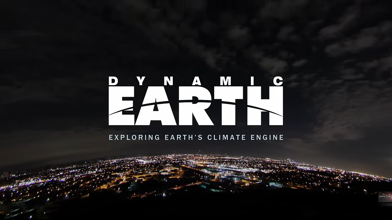 Screenshot dello spettacolo "Dynamic Earth".