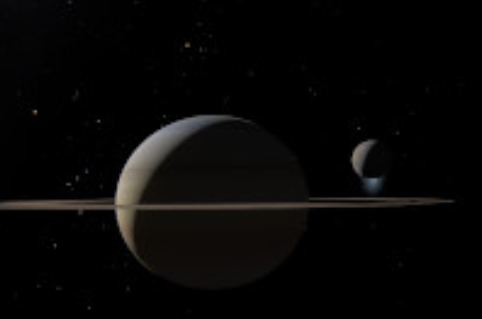 Screenshot dello spettacolo "Guarda che lune".