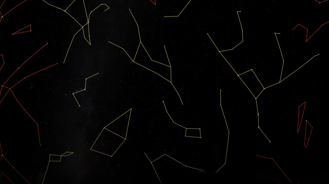 Screenshot dello spettacolo "Il cielo di stagione".