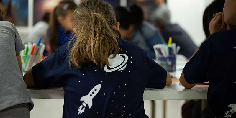 Foto di un laboratorio per bimbi