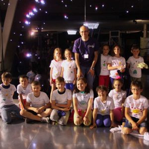 Foto di un centro estivo in museo