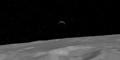 Immagine della Terra vista dalla Luna