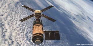 Immagine dello Skylab in orbita