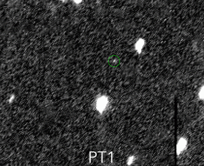 Sequenza di immagini della scoperta di Ultima Thule