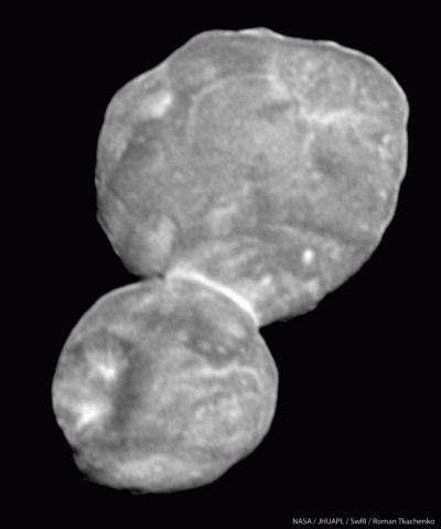 Le migliori immagini ottenute di Ultima Thule