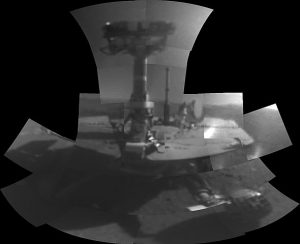 L’unico selfie mai realizzato dal rover Opportunity