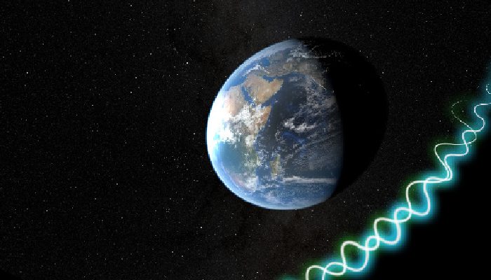 Immagine dello spettacolo Audio Universo con immagine Terra