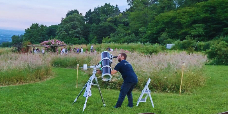 Telescopio al Viridarium