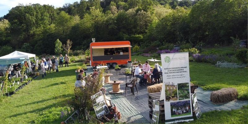 Punto ristoro al Viridarium