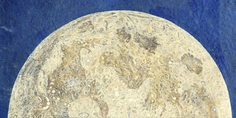 Disegno della Luna
