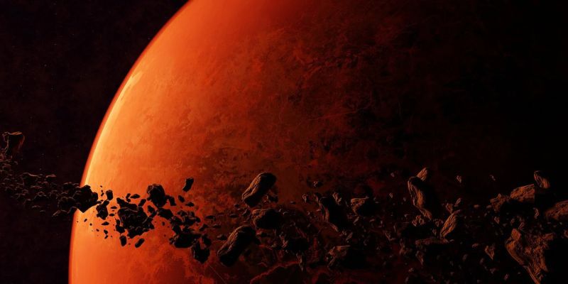 Esopianeta con asteroidi